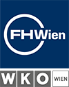 Logo der FHWien der WKW (Kleinformat)